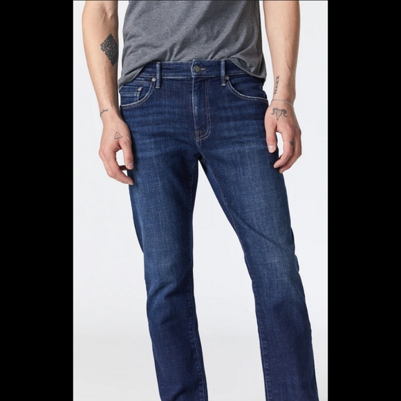 Mavi | Jeans | Mavi Zach Straight Leg Deep Vintage Organic Move 3332 ...
